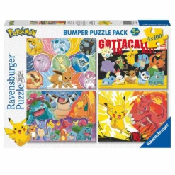 Ravensburger - Pokémon - Pack 4 puzzles 100 piezas*RAVENSBURGER IBÉRICA Hot