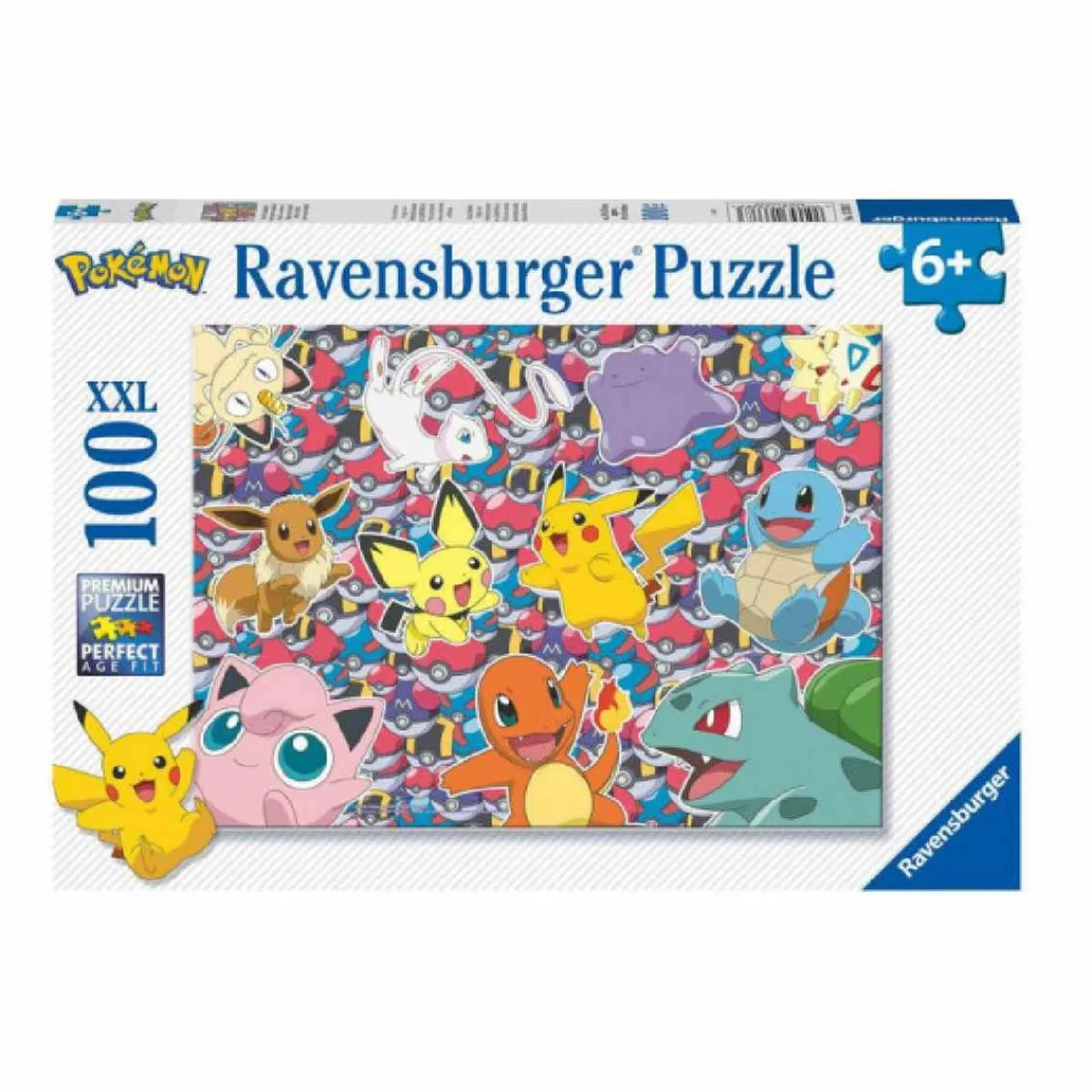 Ravensburger - Pokémon - Puzzle 100 piezas XXL Juegos Y Puzzles