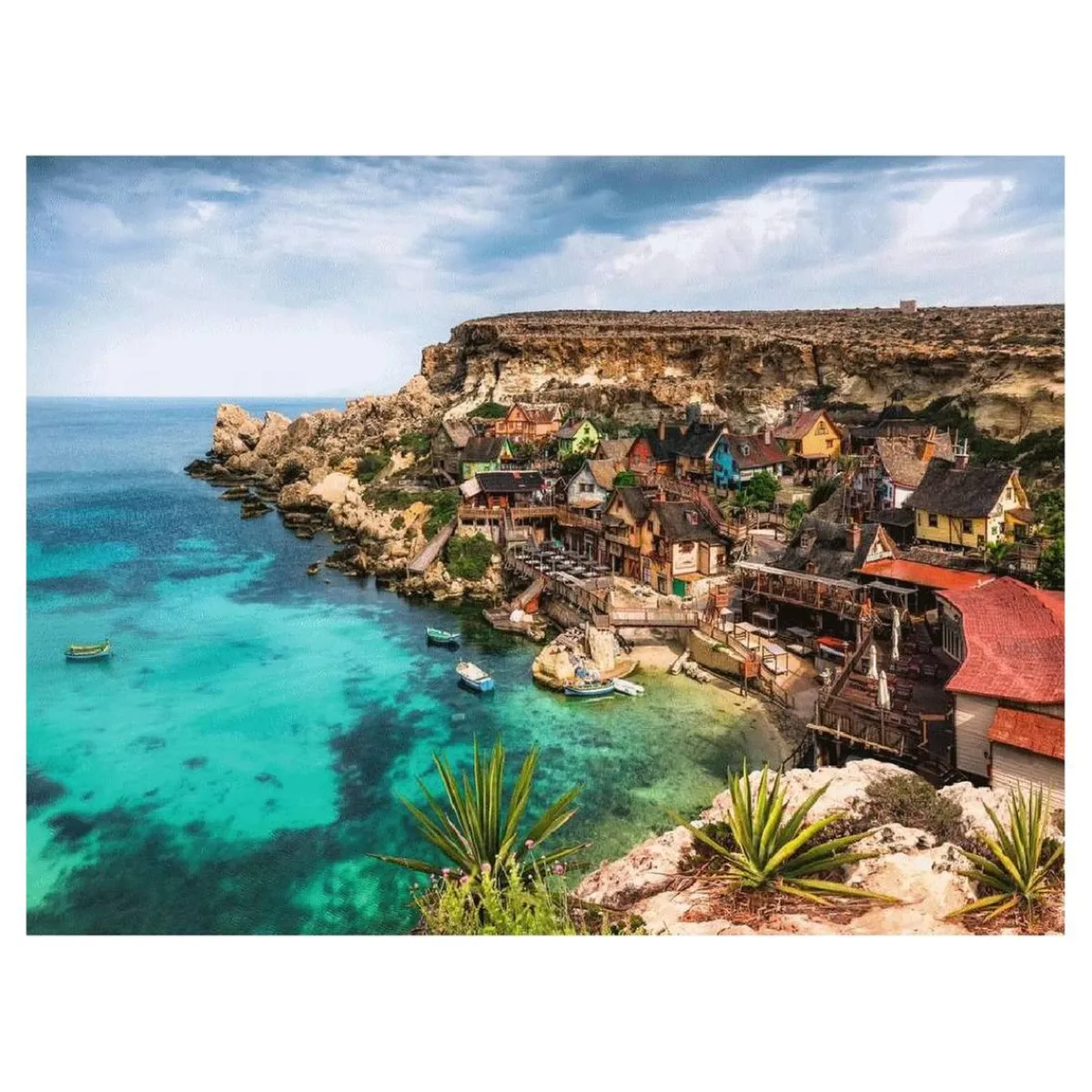 Ravensburger - Popeye village, Malta - Puzzle 1500 piezas*RAVENSBURGER IBÉRICA New