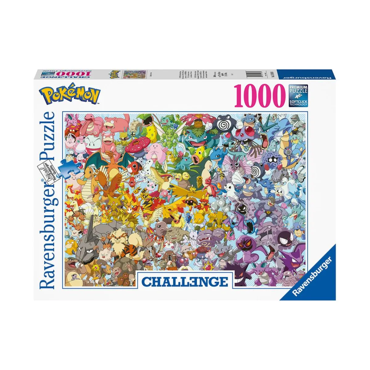 - Puzzle 1000 pcs Desafío Pokemon*RAVENSBURGER Online