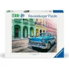 Sale Ravensburger - Puzzle 1500 piezas Auto Cubano Juegos Y Puzzles