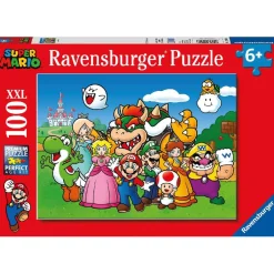 Ravensburger - Puzzle 100 piezas XXL Super Mario Juegos Y Puzzles
