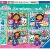 Ravensburger - Puzzle Casa de Gabby, Colección 4 in Box, 10-16 Piezas, para Niños ㅤ*RAVENSBURGER IBÉRICA Online