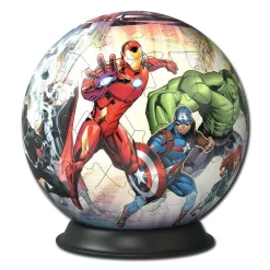 Ravensburger - Puzzle 3D Ball Avengers, 72 piezas ㅤ*DICKIE TOYS Online
