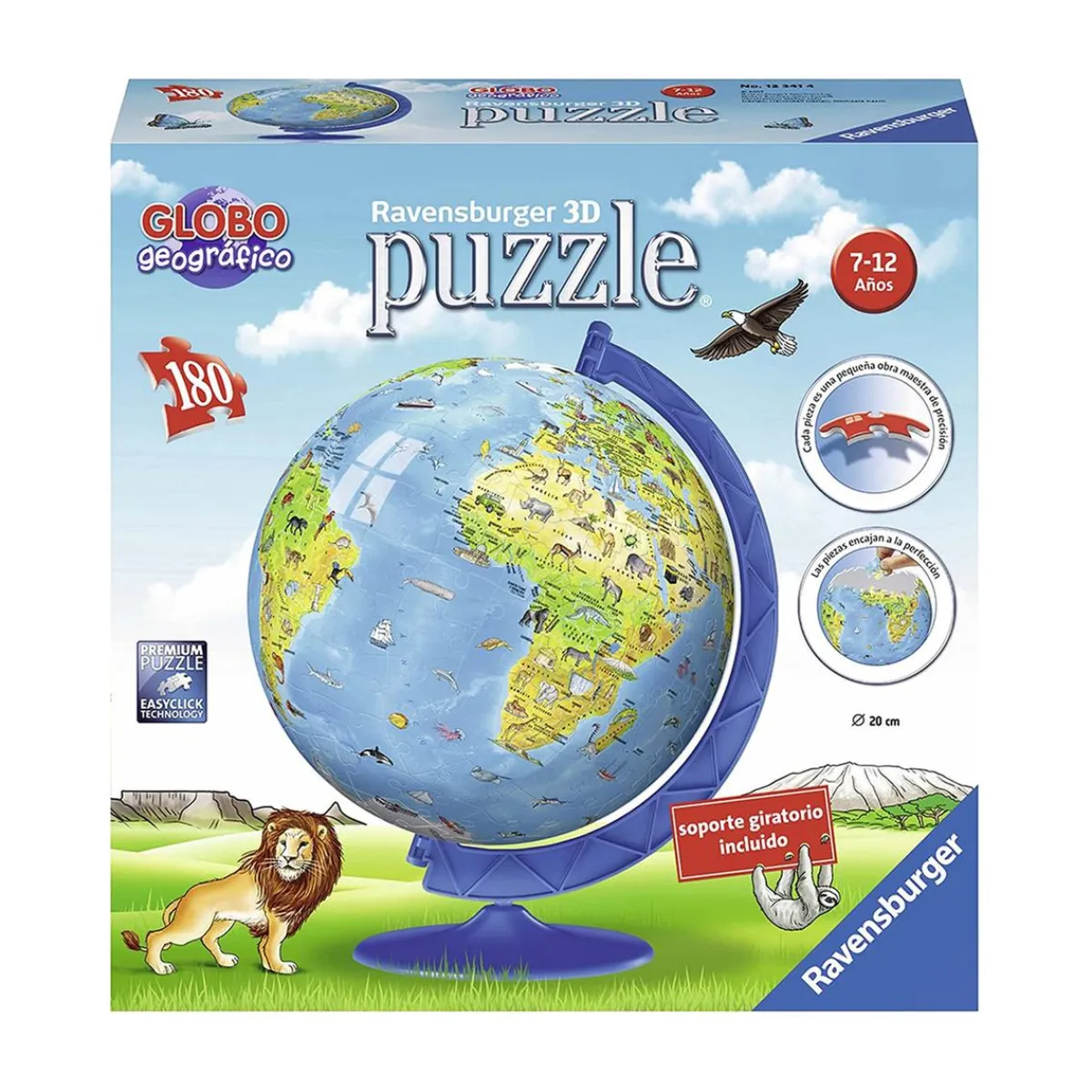 Ravensburger - Puzzle 3D Globo Terráqueo*RAVENSBURGER IBÉRICA Outlet