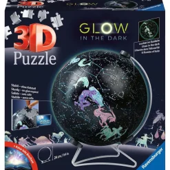 Best Ravensburger - Puzzle 3D Globo Estrellas Glow in the dark 180 piezas ㅤ Juegos Y Puzzles