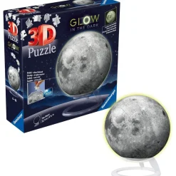 Sale Ravensburger - Puzzle 3D luna que brilla en la oscuridad Juegos Y Puzzles