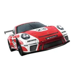 Ravensburger - Puzzle 3D vehículos Porsche 911 GT3 Cup Salzburg, 108 piezas ㅤ*VTECH