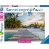 New Ravensburger - Puzzle de 1000 piezas: Paisaje de isla caribeña ㅤ Juegos Y Puzzles