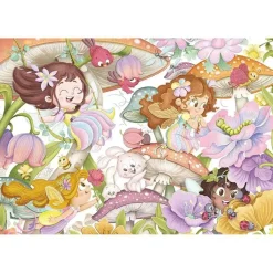 Clearance Ravensburger - Puzzle de hadas y sirenas, colección 2 x 12 piezas para niños ㅤ Juegos Y Puzzles