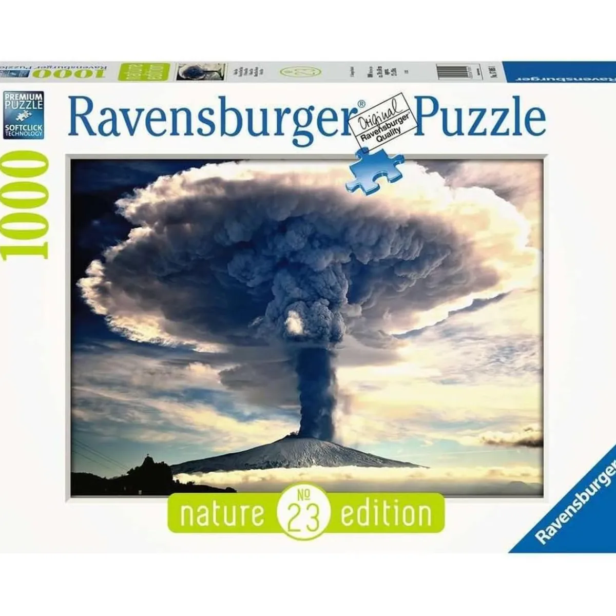 Hot Ravensburger - Puzzle Edición Naturaleza Volcán Etna 1000 Piezas ㅤ Juegos Y Puzzles