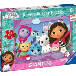 Best Ravensburger - Puzzle gigante de suelo Gabby's Dollhouse, 125 piezas para niños ㅤ Juegos Y Puzzles