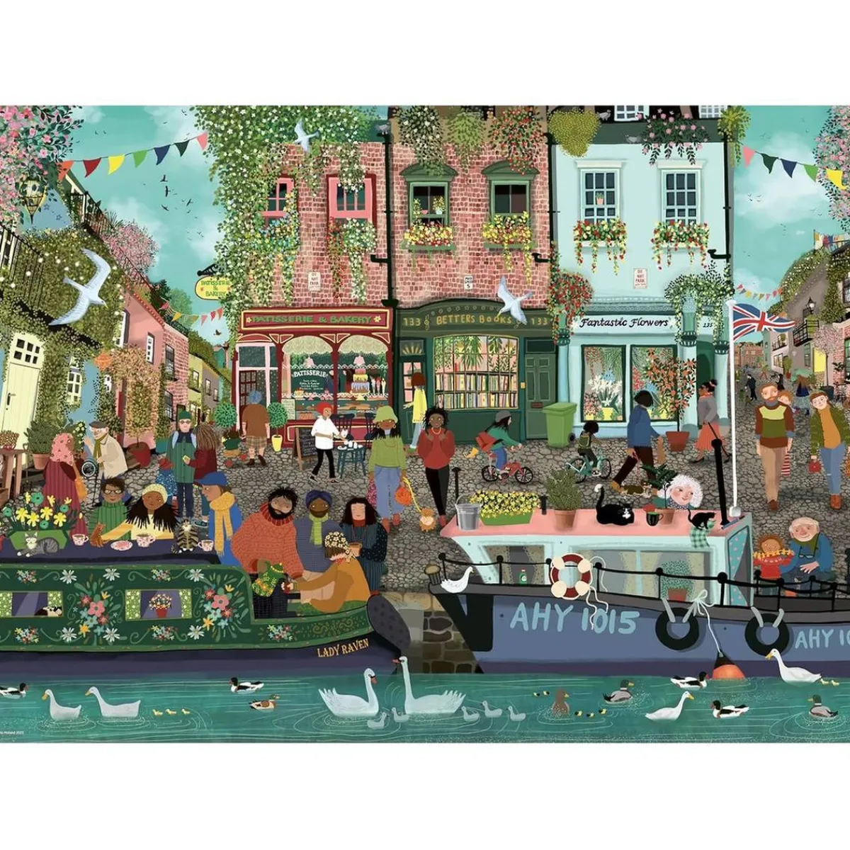 Ravensburger - Puzzle Paisaje Ribereño 1000 Piezas ㅤ*RAVENSBURGER IBÉRICA Clearance