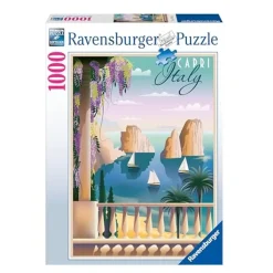Outlet Ravensburger - Puzzle para Adultos Saludos desde Capri 1000 Piezas ㅤ Juegos Y Puzzles