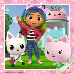 Outlet Ravensburger - Puzzle 3x49 piezas Gabby's Dollhouse, colección multicolor ㅤ Juegos Y Puzzles
