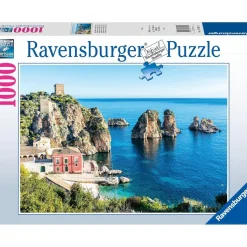 Ravensburger - Rompecabezas Paisaje Mediterráneo Italia, 1000 Piezas ㅤ*RAVENSBURGER IBÉRICA Hot