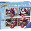 - Spider-man - Puzzle 4 in a Box Juegos Y Puzzles