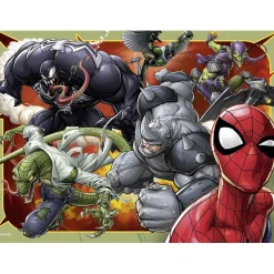 - Spider-man - Puzzle 4 in a Box Juegos Y Puzzles