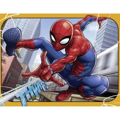- Spider-man - Puzzle 4 in a Box Juegos Y Puzzles