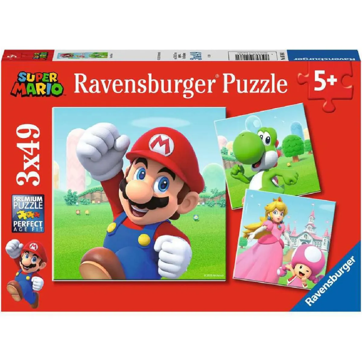 Outlet Ravensburger - Super Mario - Pack puzzles 3x49 piezas Juegos Y Puzzles