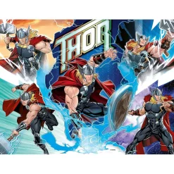 Ravensburger - Thor - Puzzle XXL de 100 piezas Marvel Thor ㅤ*RAVENSBURGER IBÉRICA Hot