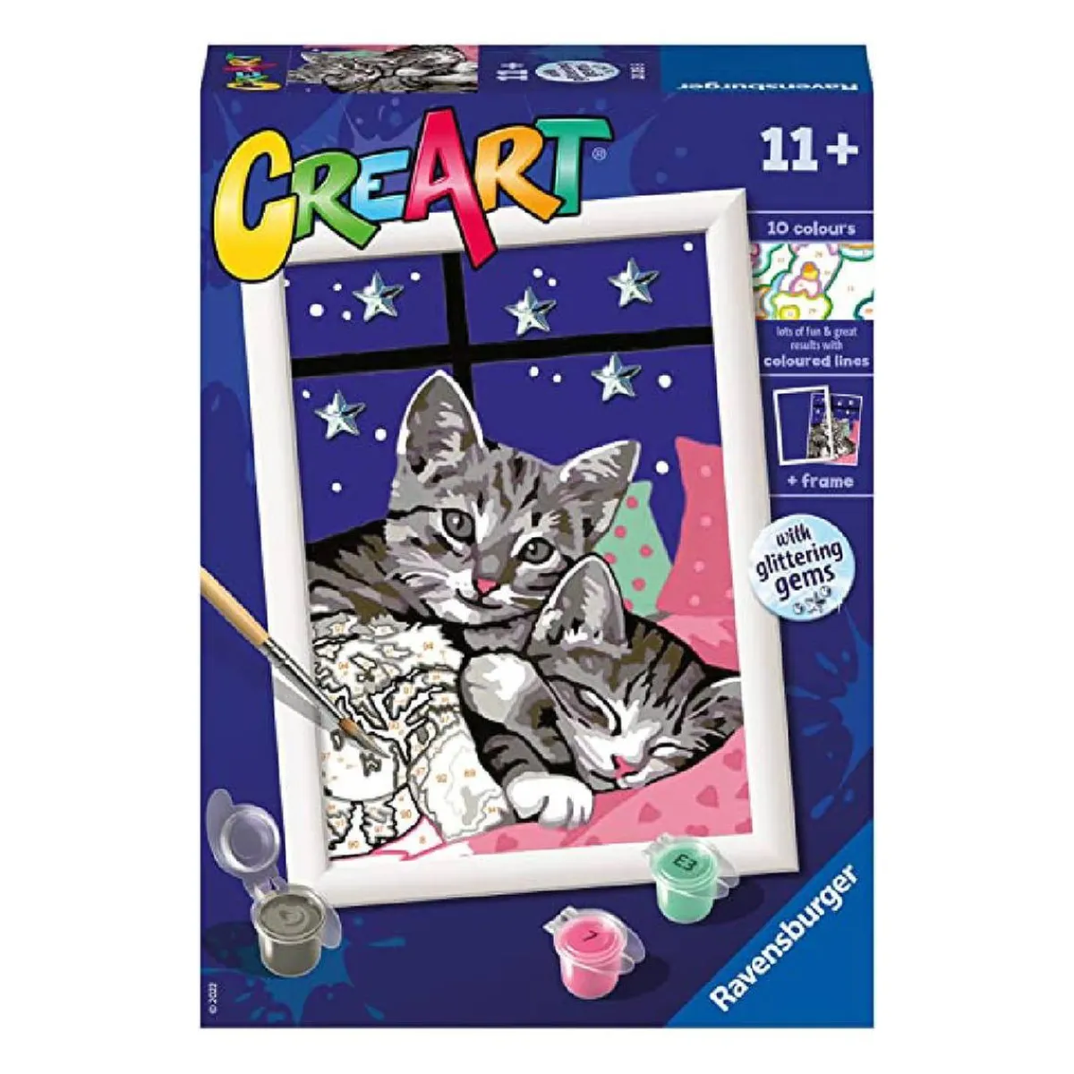 Ravensburger - Dulces gatitos CreArt*RAVENSBURGER IBÉRICA