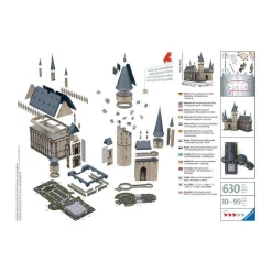 Best Ravensburger-Harry Potter-Puzzle 3D El Castillo de Hogwarts Juegos Y Puzzles