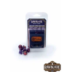 Outlet Rawblade - Dados y bolsa de cuero Brujo Juegos Y Puzzles|Friki Zone