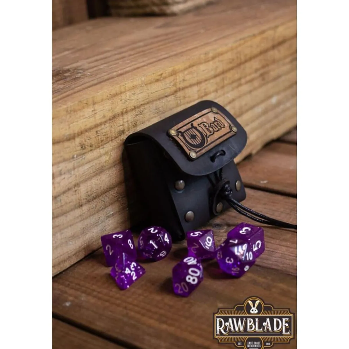 Best Rawblade - Dados y bolsa de cuero Bardo Juegos Y Puzzles|Friki Zone