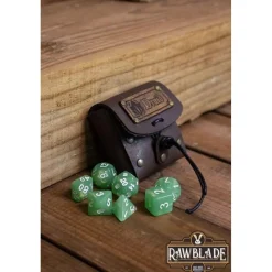 Rawblade - Dados y bolsa de cuero Druida*LAST LEVEL Clearance