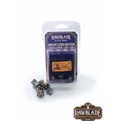 Rawblade - Dados y bolsa de cuero Maestro de la mazmorra*LAST LEVEL Clearance
