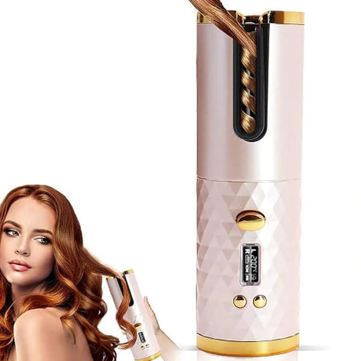 Rizador de pelo Rosa*KLACK EUROPE New