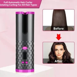 Rizador de pelo Rosa*KLACK EUROPE New