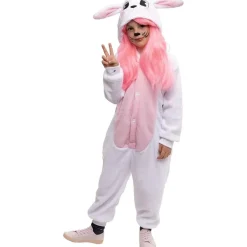 Hot - Disfraz de Conejito con Capucha y Cola para Carnaval XS Disfraces|Halloween