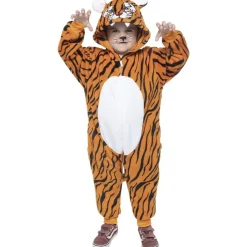 Hot - Disfraz Unisex Tigre con Capucha y Cola XS ㅤ Disfraces|Halloween