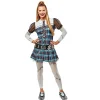 Clearance - Monster High - Disfraz clásico para niñas con vestido y clip para carnaval, navidad, cumpleaños, fiestas y Halloween. ㅤ Disfraces|Halloween