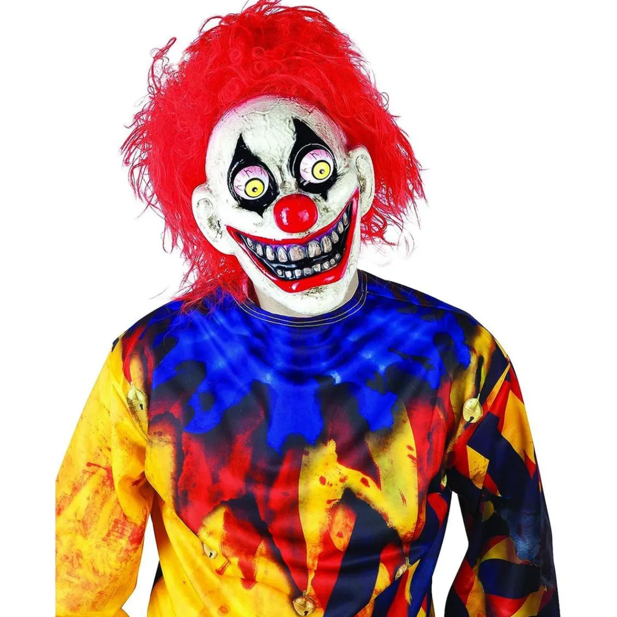 - Máscara de clown con ojos móviles en miniatura*RUBIE'S Discount