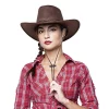 - Sombrero Cowboy marrón Adulto ㅤ*RUBIE'S Discount