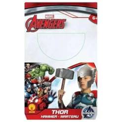- Thor - Martillo de Thor tamaño infantil, oficial Marvel Avengers ㅤ*RUBIE'S Discount
