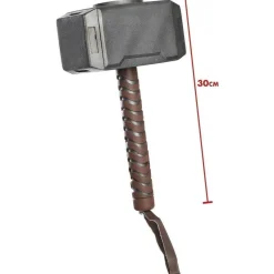 - Thor - Martillo de Thor tamaño infantil, oficial Marvel Avengers ㅤ*RUBIE'S Discount