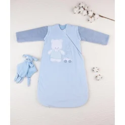 Saco de dormir con mangas bebé niño azul TOG 3,5*Prenatal Outlet
