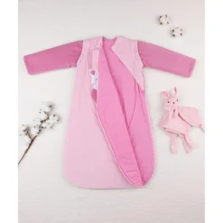 New Saco de dormir con mangas bebé niña rosa TOG 3,5 Recién Nacido·Ropa De Cama|Ropa De Cama·Saco De Dormir