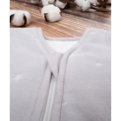 Saco de dormir en felpa gris con estrellas - TOG 3 Recién Nacido·Ropa De Cama|Ropa De Cama·Saco De Dormir