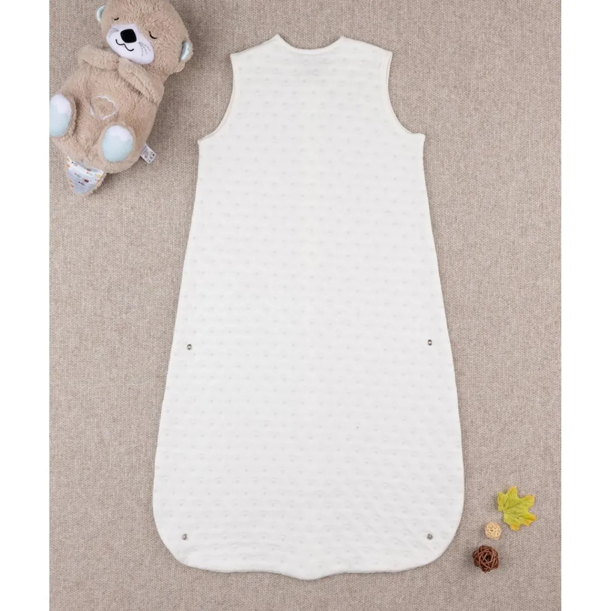 Saco sin mangas color crema*Prenatal Online