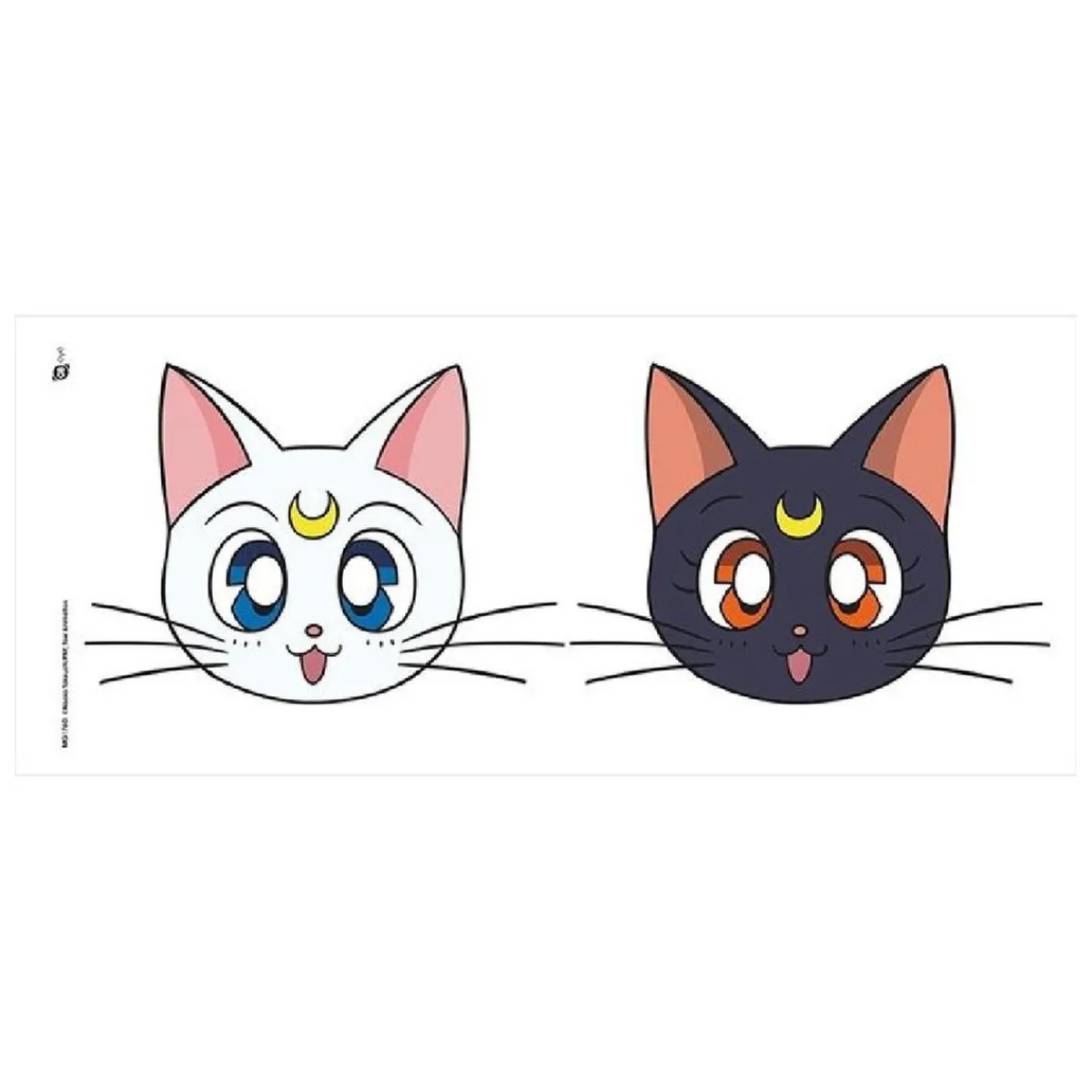 Sailor Moon - Taza de Cerámica 320 ml Luna y Artemis*ABYSSE CORP Best