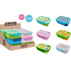 Sandwichera infantil con válvula 17,5 x 13 cm (varios modelos)*CLASSICS REVOLUTION, S.L.