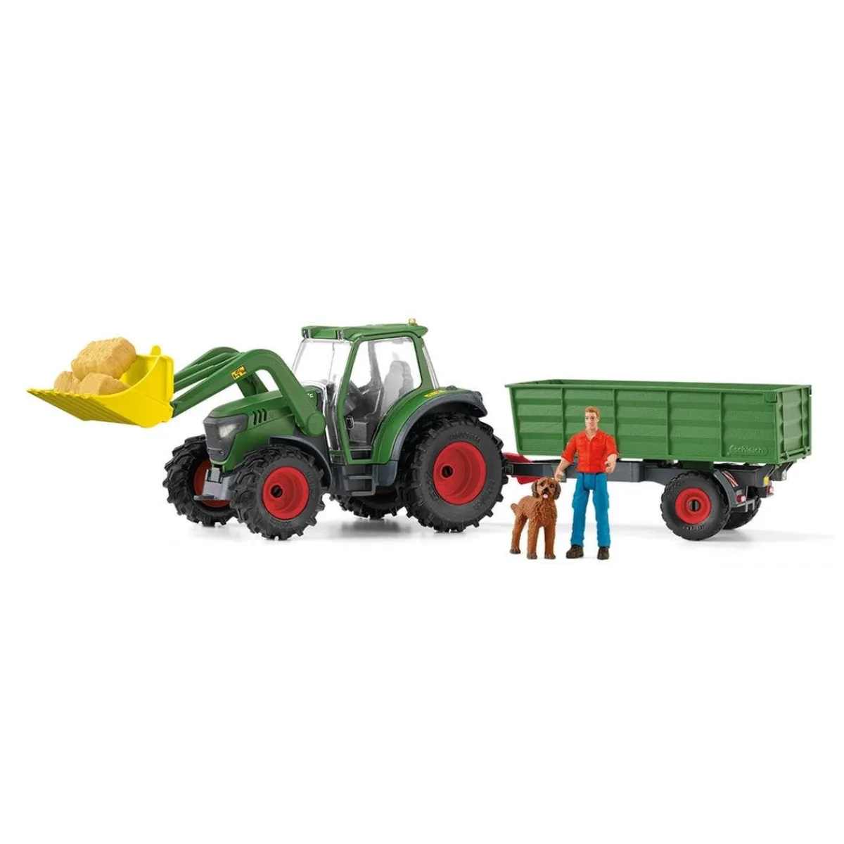 Clearance - Farm World - Tractor con Trailer Coleccionables Y Mini Mundos