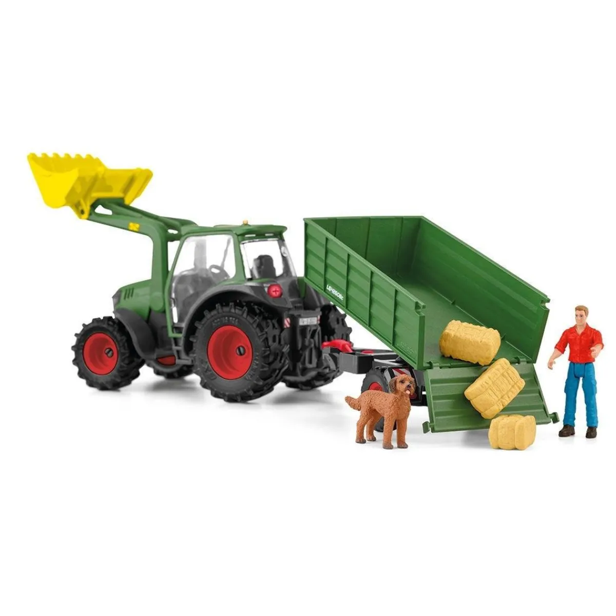 Clearance - Farm World - Tractor con Trailer Coleccionables Y Mini Mundos