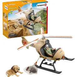 Best Schleich - Helicóptero de salvamento de animales Coleccionables Y Mini Mundos