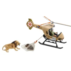 Best Schleich - Helicóptero de salvamento de animales Coleccionables Y Mini Mundos